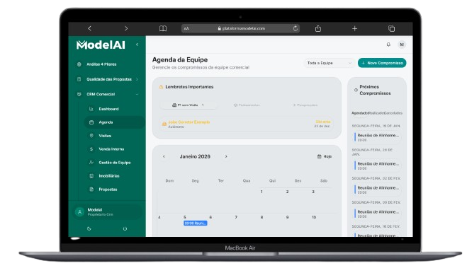 Demonstração da plataforma